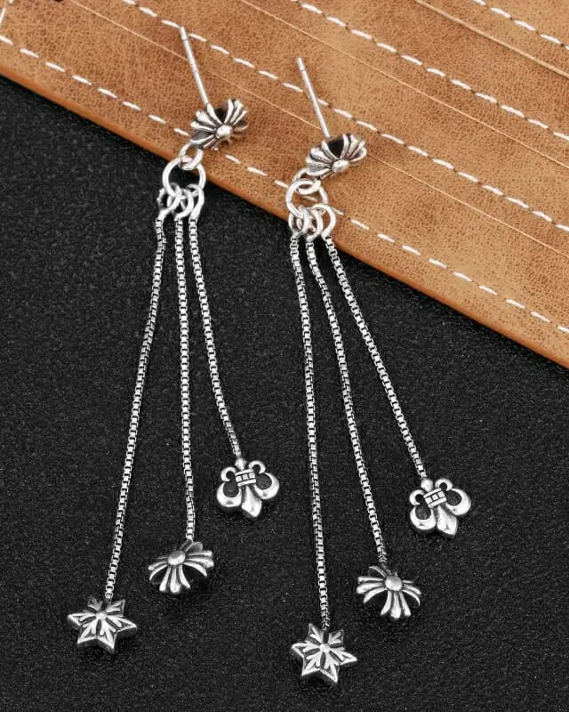 chrome hearts boucles doreilles pour femme s_1252b161